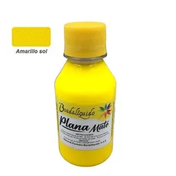 Borda Liquido Pintura Para Tela - Amarillo Sol, 120cc