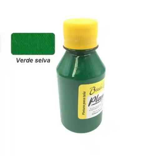 Borda Liquido Pintura Para Tela - Verde Selva, 120cc