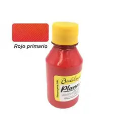 Borda Liquido Pintura Para Tela - Rojo Primario, 120cc