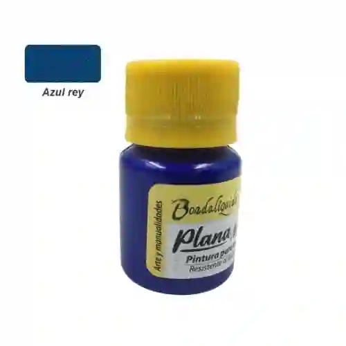 Borda Liquido Pintura Para Tela - Azul Rey, 30cc