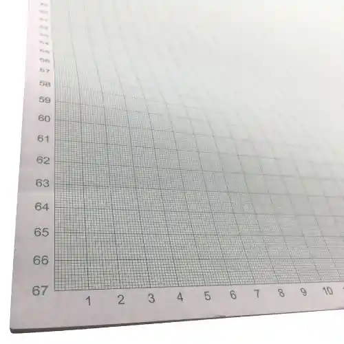Block Milimetrado - 50 X 70 Cm (medio Pliego)