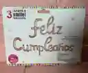 Letrero Feliz Cumpleaños Rosado Inflable Letra Cursiva Medidas Feliz 44 Cm X 63 Cm Cumpleaños 36cm X 144cm