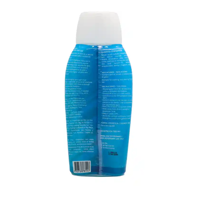 Shampoo Gatos Perla Blanca 400 Ml