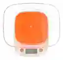 Bascula, Gramera Digital Con Tazon Cocina 1g / 7kg, (color Naranja)
