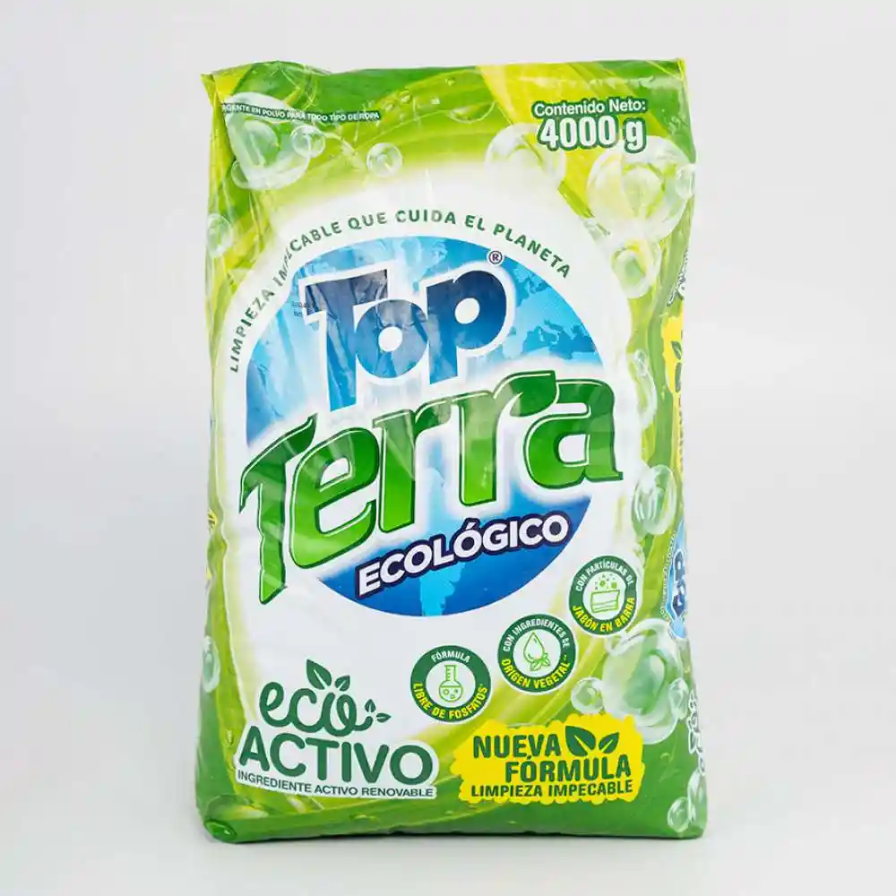 Detergente Top Terra Polvo 4000gr