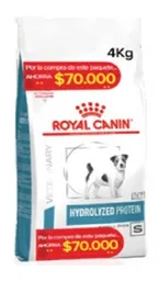 Royal C. Perro Hydrolized P. Small X 4kg Bono