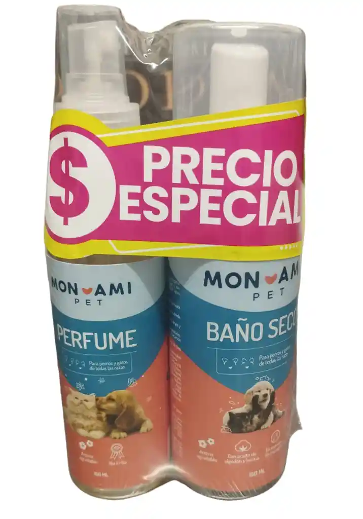 Kit Mon Ami Baño Seco Y Perfume X 150 Ml