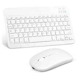 Combo Teclado Y Mouse Bluetooth | Android/windows/mac | Blanco