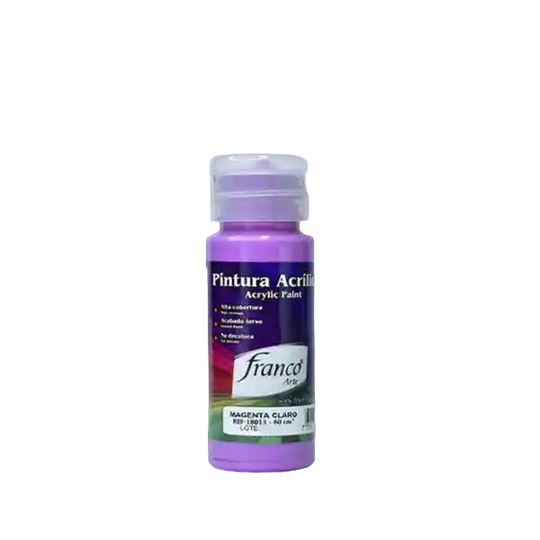 Pintura Acrilica Magenta Claro 60cc