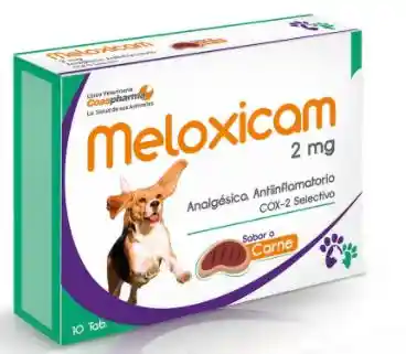 Meloxicam 2mg Tabletas Sabor Carne