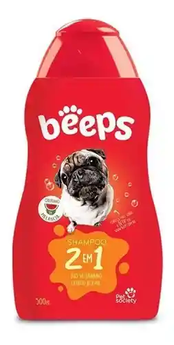 Shampoo Beeps 2 En 1 Para Perro