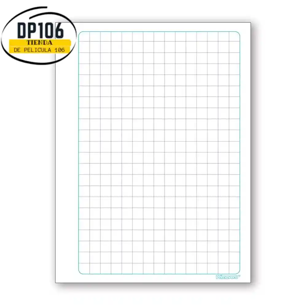 Cuaderno Cuadriculado / Cuadro Grande 1 Cm X 1 Cm Niño Tipo B Pasta Dura