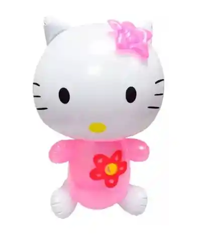 Hello Kitty Gata Inflable Niños Juguete Niñas