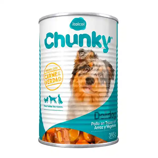 Chunky Delidog Alimento Humedo Lata