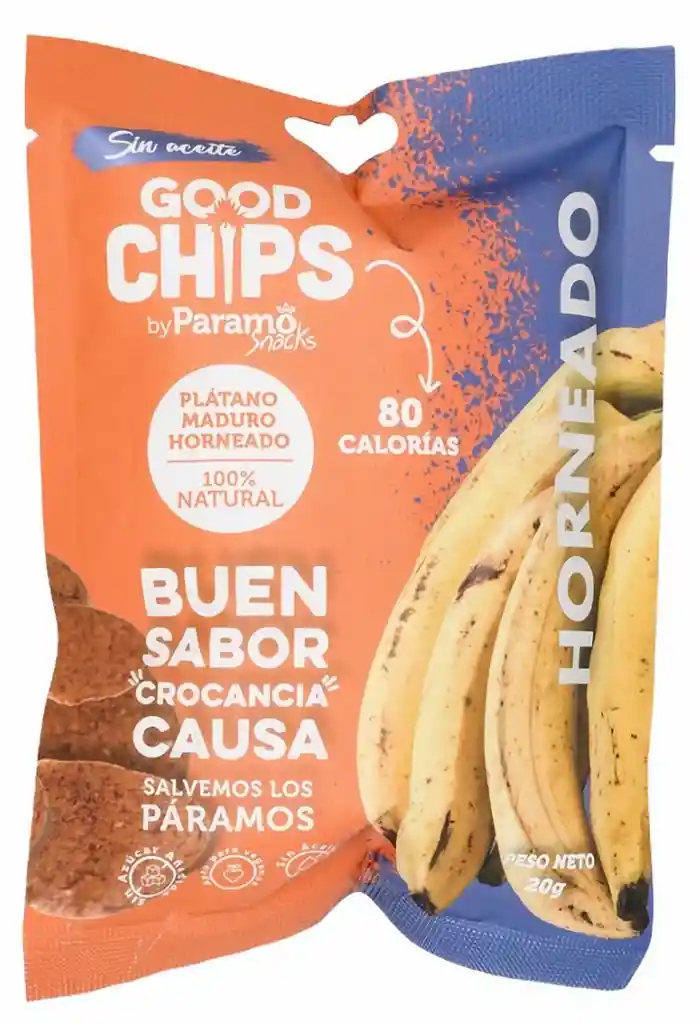 Good Chips Chip De Plátano Maduro 20g