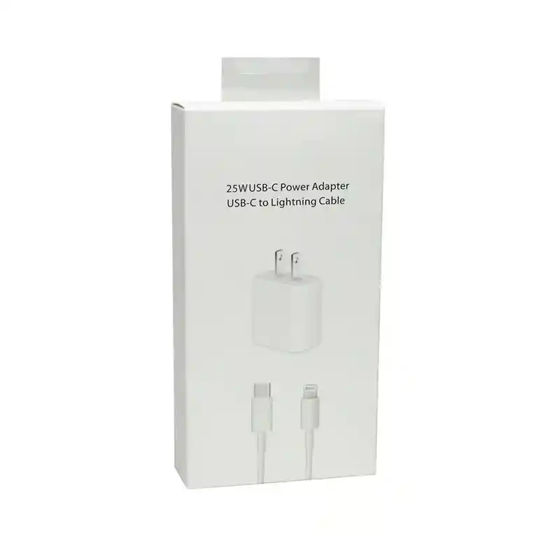 Cargador Iphone 25w Tipo C Lightning Genérico