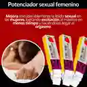 Chicles Potenciador Femenino 1 Caja X5 Und + Multiorgasmo Doble Sensación + Feromonas Flavor Sex 20ml