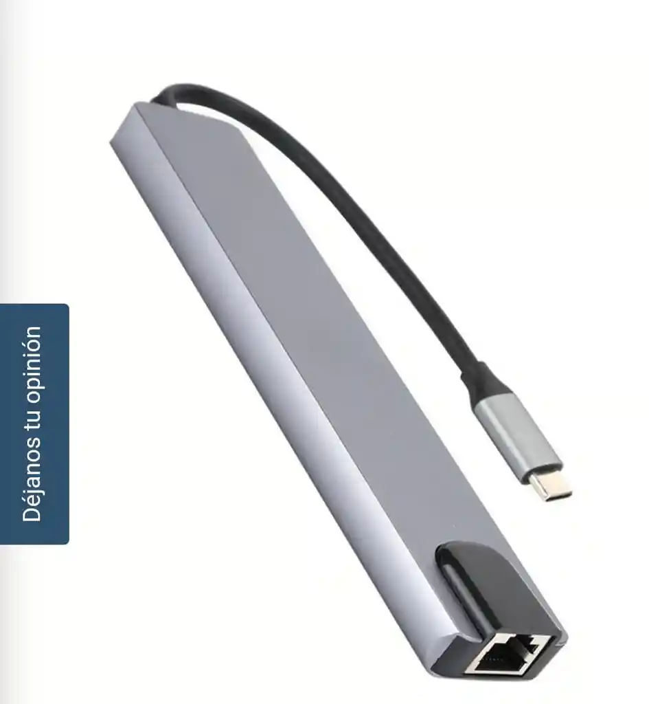 Hub Usb 8 En 1 Con Hdmi