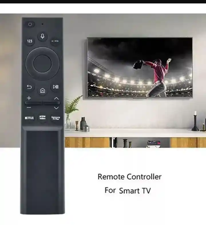 Control Samsung 8k Plano Con Comando De Voz Generico