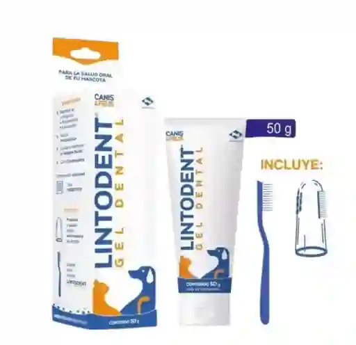 Gel Dental Lintodent Para Mascotas