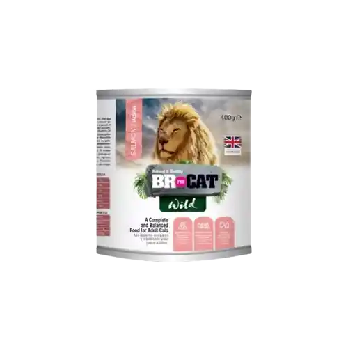 Br For Cat Wild Lata Salmon 400 Gr