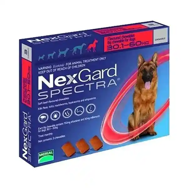 Nexgard Spectra Perro 30-60kg