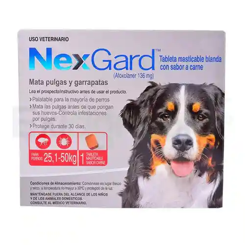 Nexgard Perro 25,1-50kg