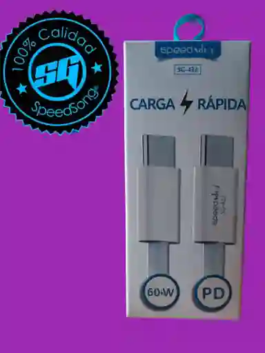 Cable 60w Pd Datos Sg432 Tipo C A Tipo C