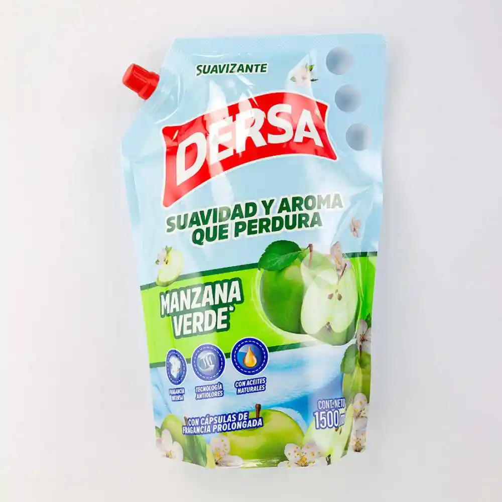 Suavizante Dersa Doy Pack 1500 Ml Manzana