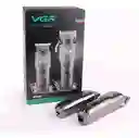 Combo Vgr 675 Maquina Peluquera + Patillera Inalambricas