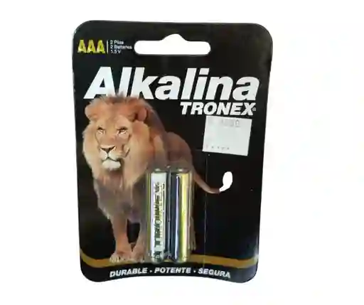 Pila Alcalina Aaa Tronex Pqt Por 2 Und