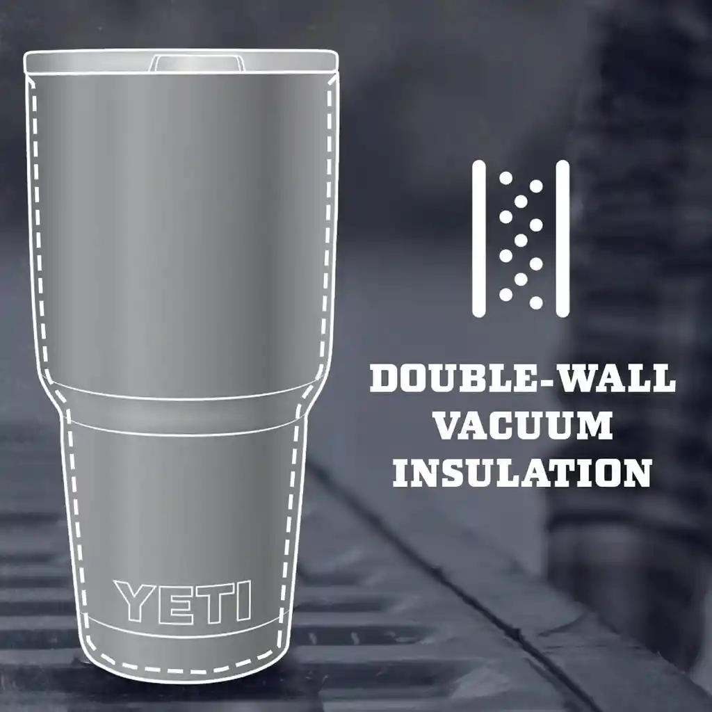 Vaso Yeti De 30 Onzas En Acero Inoxidable Y Tapa Magslider - Rodado