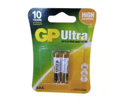 Pila Alcalina Aaa Marca Gp Pqt Por 2 Und