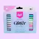 Marcadores De Glitter X10 Unidades Kiut