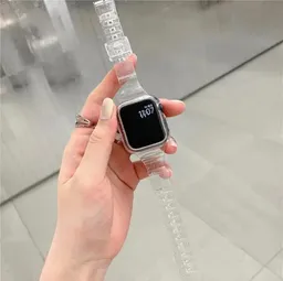 Pulso Para Apple Watch Escarchado Transparente (41 Mm)