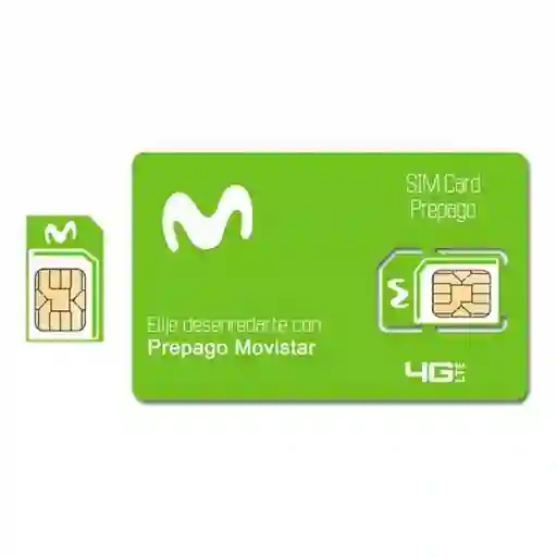 Sim Card Prepago Movistar