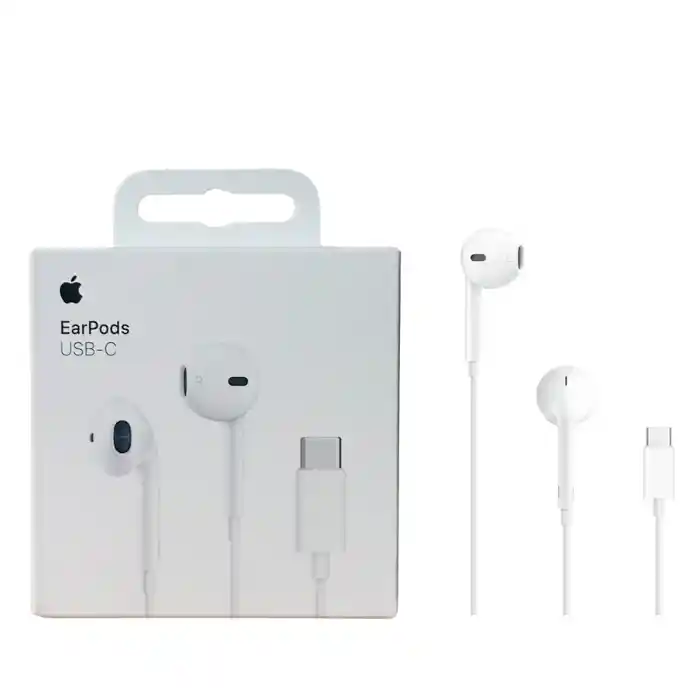 Audífonos Apple Earpods (usb-c) Blanco Iphone 15 Original