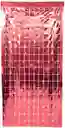 Cortina Metalizada Cuadros Fondo Decorativo Panel 1 X 2 M ( Valor X Unidad)