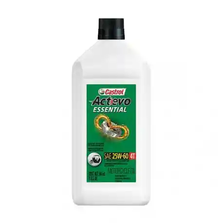 Aceite Castrol Actevo Essential 25w60 4t