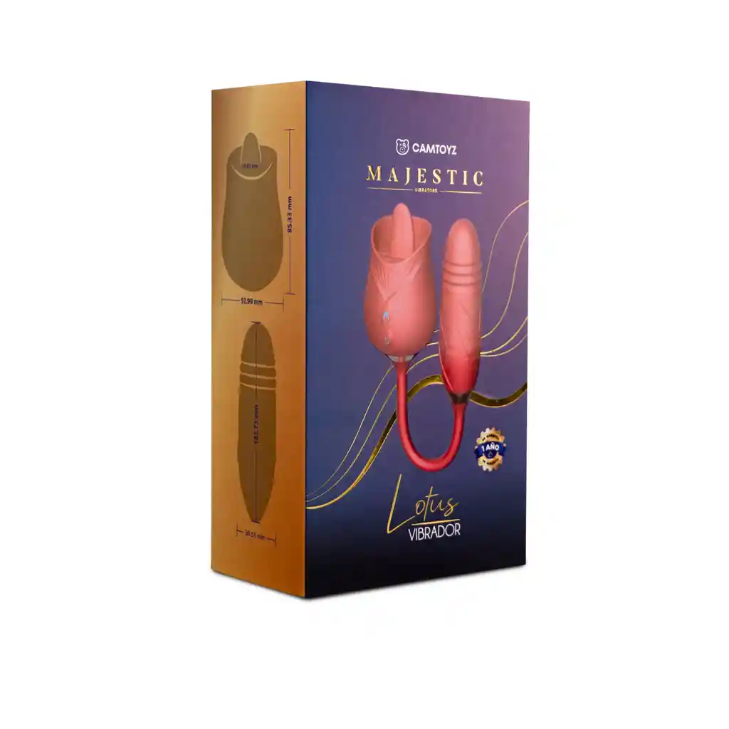 Vibrador Con Bala Lotus Magestic Camtoyz