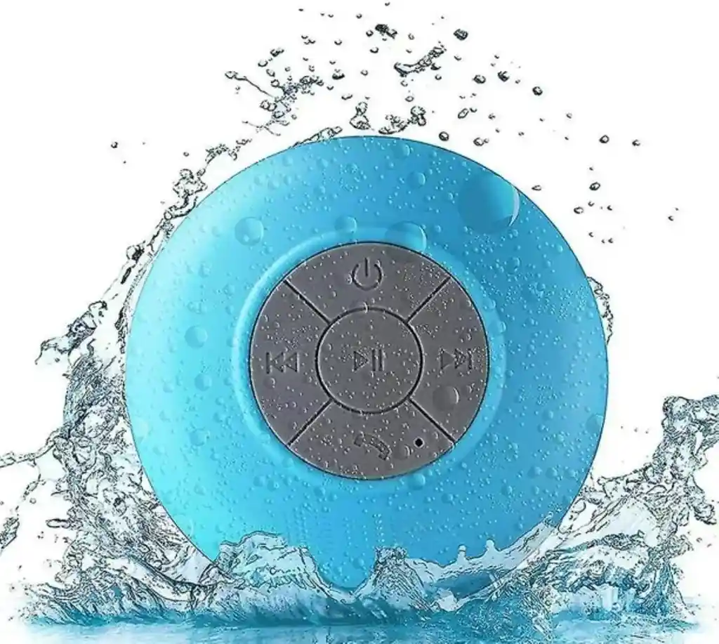 Parlante Alta Voz Recargable Ducha Bluetooth Resiste Agua Color A Disponibilidad