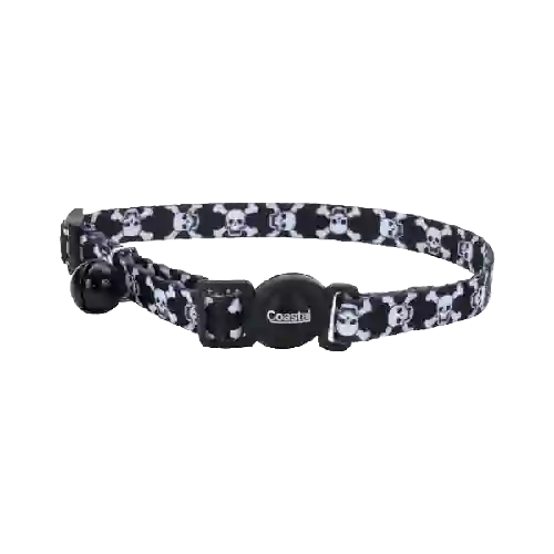 Collar Coastal Cat Fashion - Pirata Negro