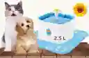 Fuente Bebedero De Agua Para Mascota Gatos Y Perros 2.5l