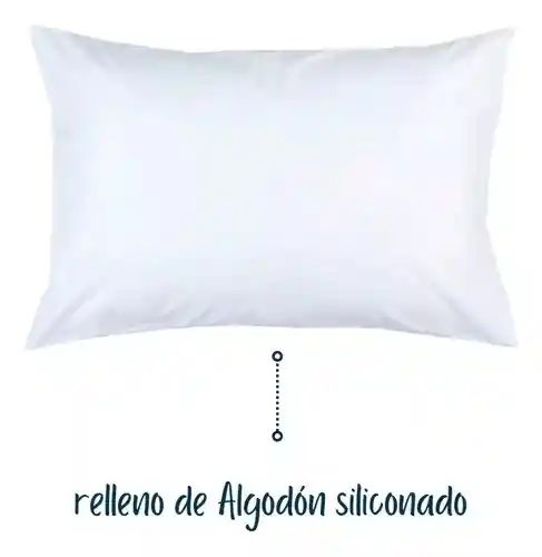 Almohadas De Algodón Siliconadas Antialérgicas. Cod 1393