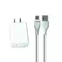 Cargador De Pared Iphone Aaa Y Cable Usb A Lightning Gerlax A1ml