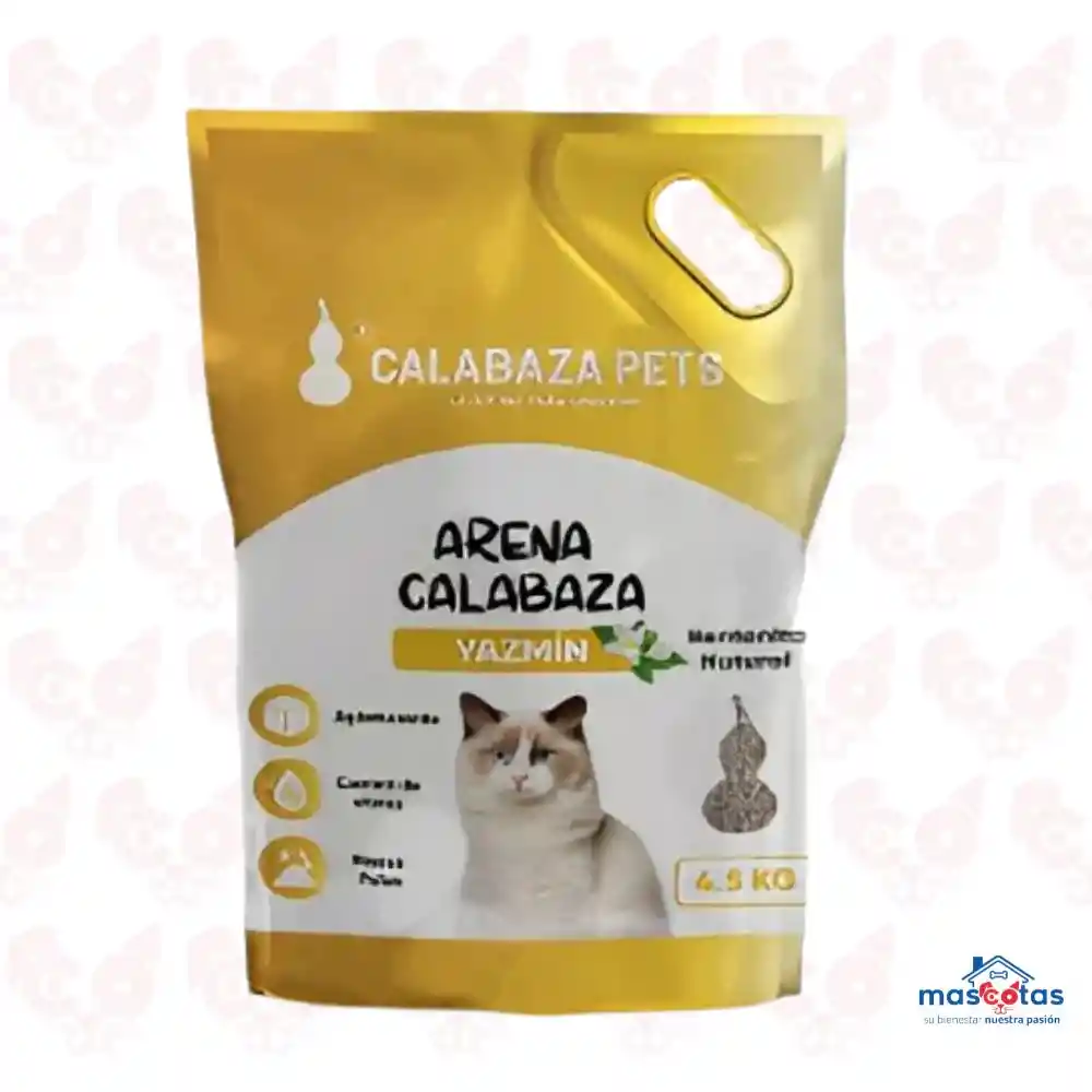 Arena Calabaza Pets Aroma Yasmin 10 Kg