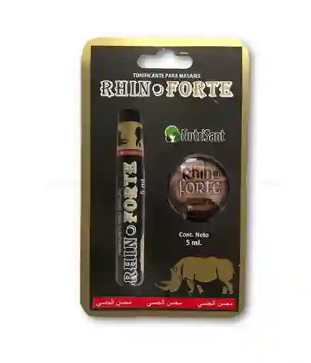 Retardante Rhino Forte Aceite Para Masajes 5 Ml Nutrisant