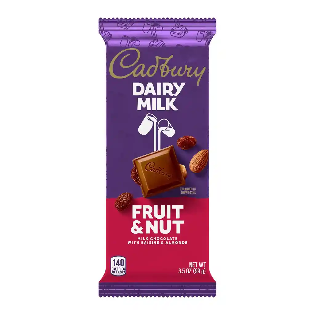 Barra De Chocolate Cadbury Dairy Milk