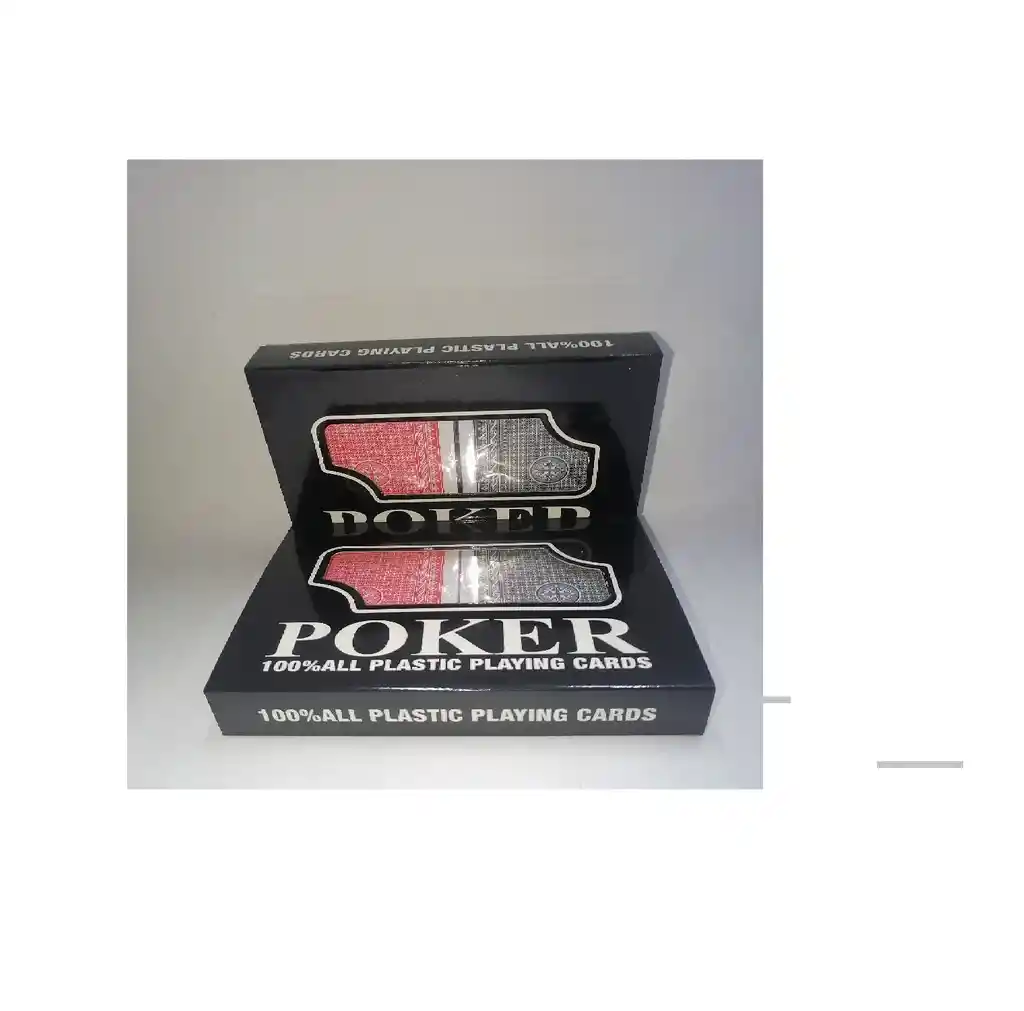 Caja De Naipe Poker Lujo