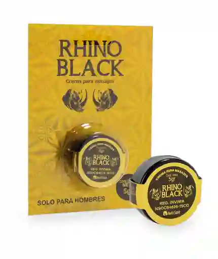 Retardante Rhino Black Crema 5gr